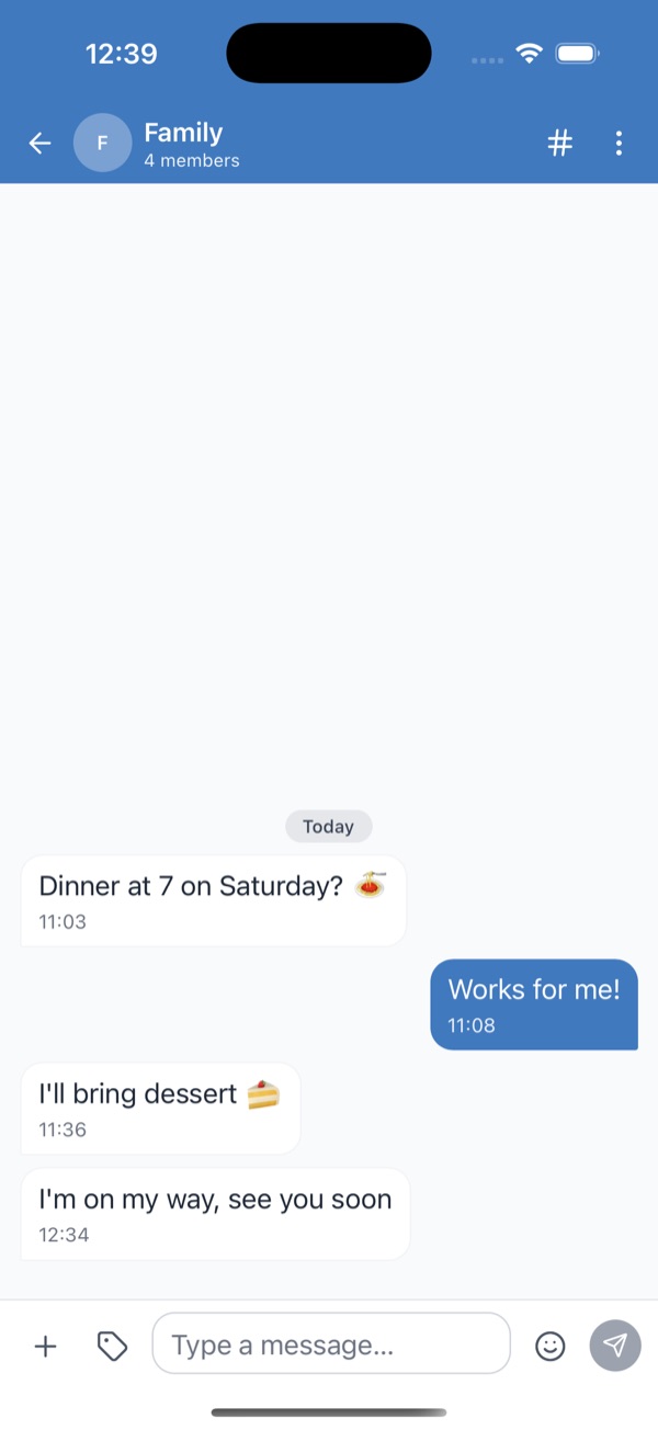 NextICS โ Group chat